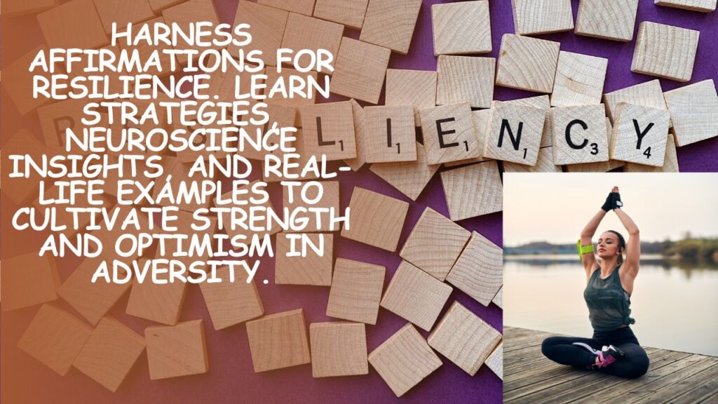 Harness affirmations for resilience. Learn strategies, neuroscience insights, and real-life examples to cultivate strength and optimism in adversity.