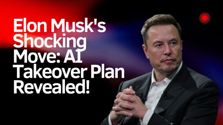 Elon Musk's Shocking Move: AI Takeover Plan Revealed! Click to Uncover!